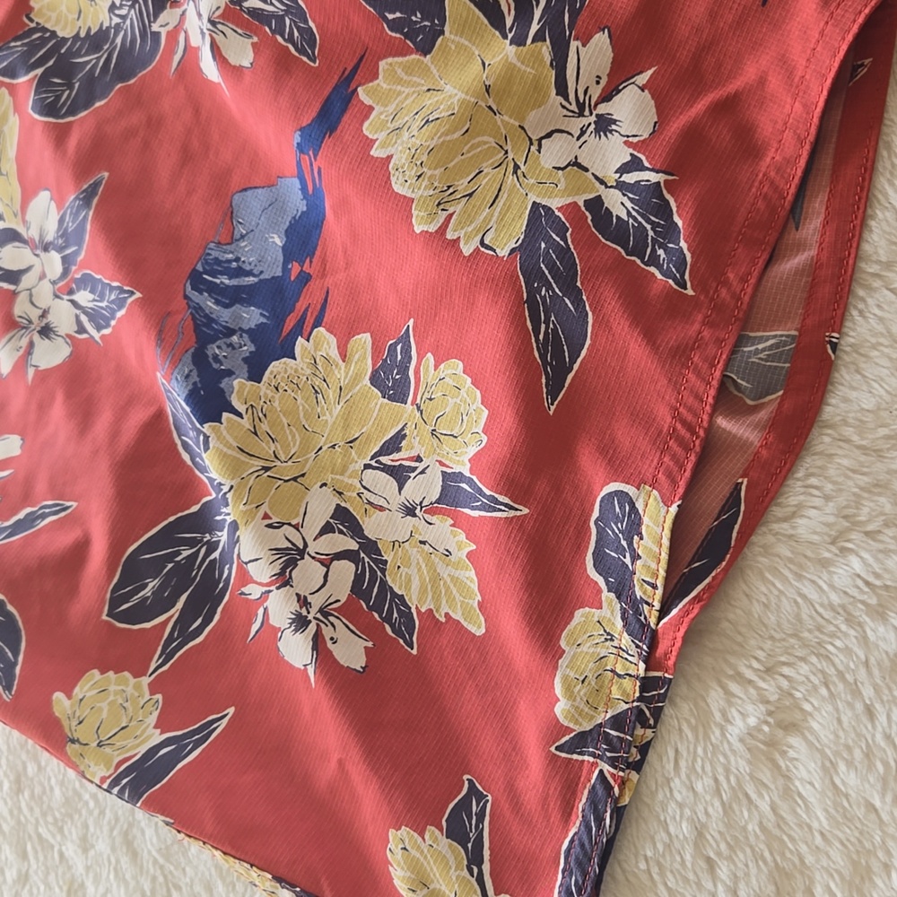 Floral Red Patagonia Swim Shorts - Picture 2 of 12